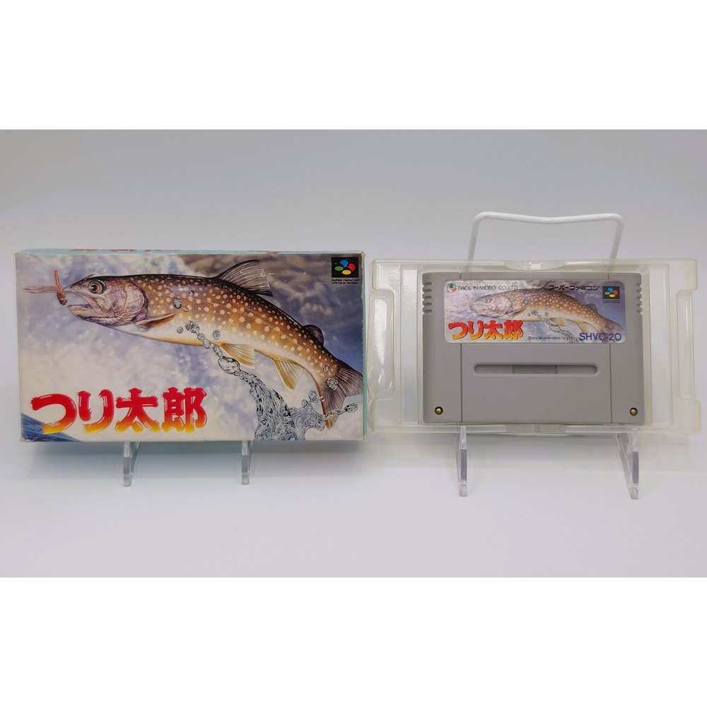Tsuri Tarou - Nintendo Super Famicom - Boxed w/ Game Cartridge - Japan Import